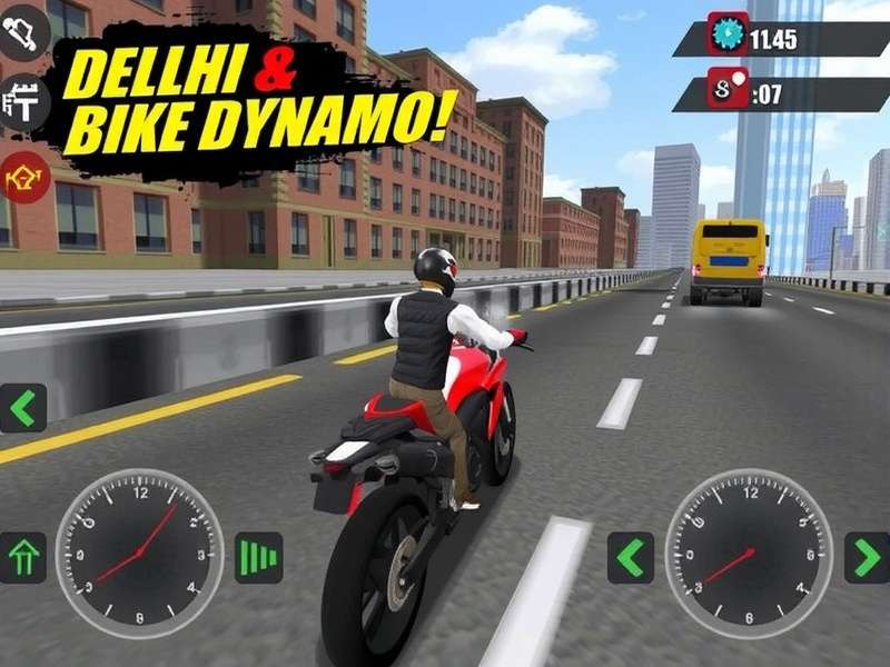 Delhi Bike Dynamo mobile interface
